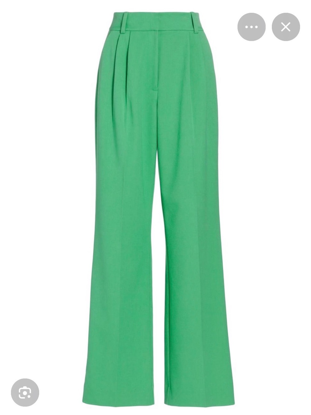 Favorite Pant in Green House —  Tailored High-Waist Wide-Leg